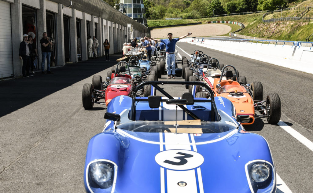 Les monoplaces de la Classic Racing School