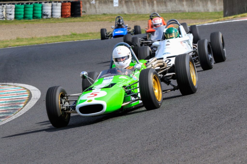 Stéphane  Brunetti behind the wheel of his Merlyn MK20