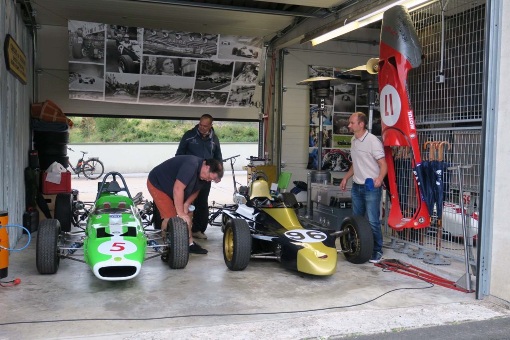 historic race car prepared by Stéphane Brunetti