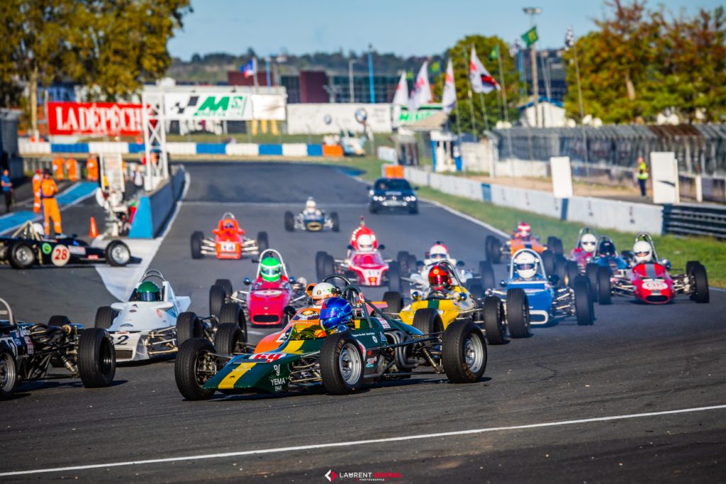 Départ de l'Historic Tour 2022 Albi n catégorie Formule Ford.