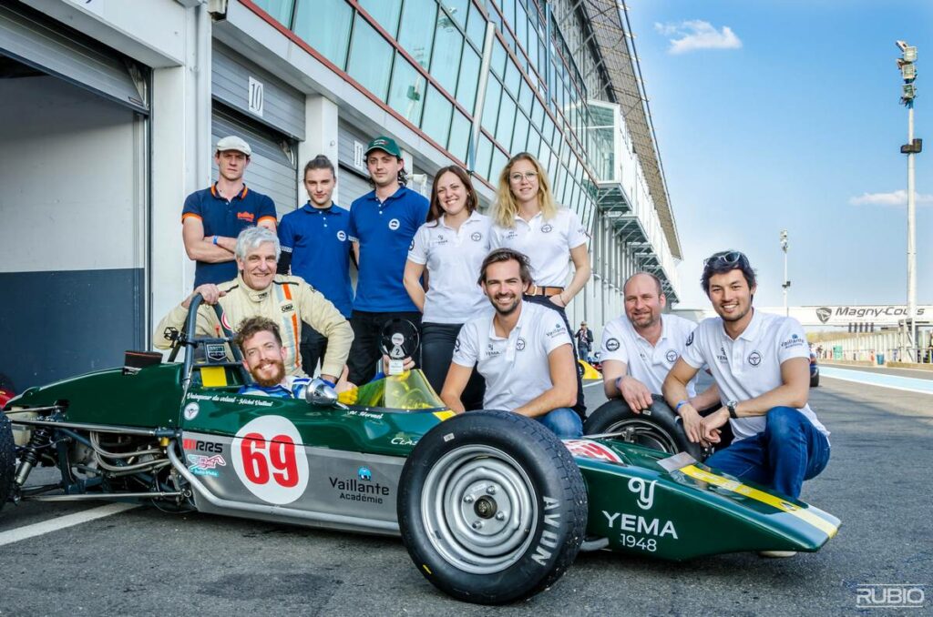 L'équipe Classic Racing School en monoplace sur les événements historiques