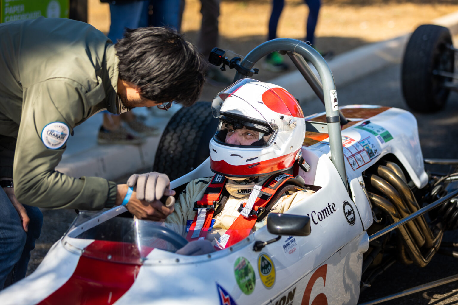 2023 French Historic Grand Prix, Jean-François Comte, Crosslé 20F, Classic Racing School.