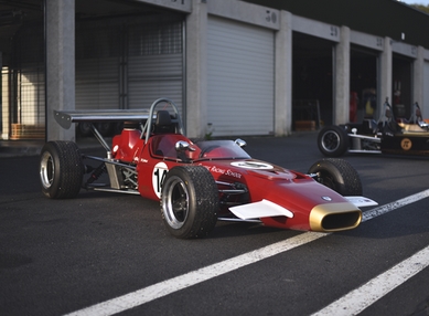 Historic F3 car Crosslé Classic Racing School