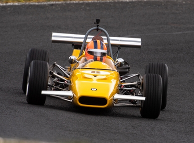 Historic Formula 3 Crossle racing car Classic Racing School Charade Circuit